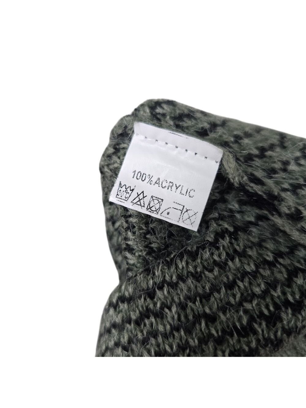 Katsumi Black Green Camo Sweater M - Picture 6 of 7